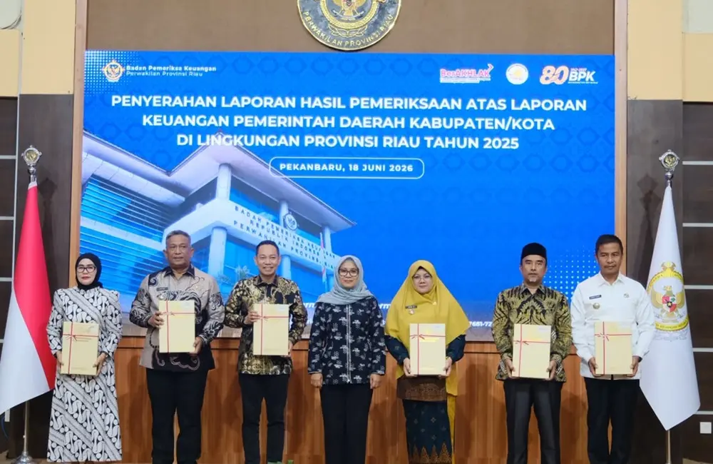 Bukti Transparansi Anggaran, Pemkab Rohul Kembali Sabet Opini WTP BPK RI