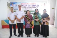 Bunda Literasi Asahan Lantik Bunda Literasi Merant, Perkuat Budaya Baca