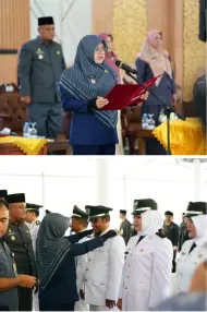 Bupati Afni Lantik 83 Pejabat Siak, Tegaskan Tolok Ukur Kinerja ASN