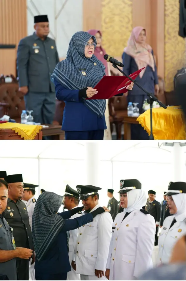 Bupati Afni Lantik 83 Pejabat Siak, Tegaskan Tolok Ukur Kinerja ASN