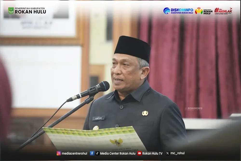 Bupati Anton Rombak Pejabat Rohul, Ini Daftar Lengkapnya!