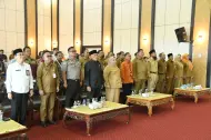 Bupati Kasmarni Resmikan Pencanangan Sensus Ekonomi 2026