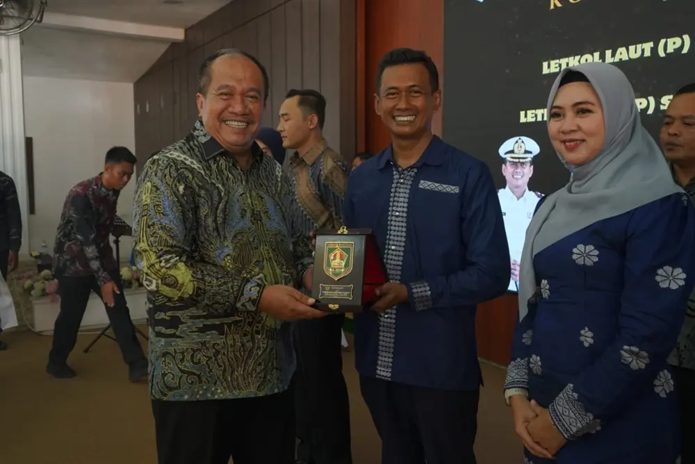 Bupati Taufik Zainal Abidin Hadiri Pisah-Sambut Danlanal TBA di Pendopo Asahan
