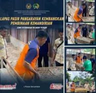 Cetak Warga Binaan Mandiri, Lapas Pasir Pangarayan Kembangkan Budidaya 105 Bebek Petelur
