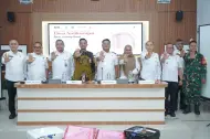 Dampingi Tim KPK RI, Wabup Rianto Dorong Desa Ledong Barat Jadi Barometer Antikorupsi 2026