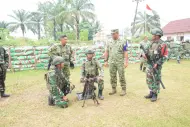 Danrem 031/Wira Bima Tinjau Latihan Pratugas Yonif 132/BS, Pastikan Kesiapan Prajurit ke Papua