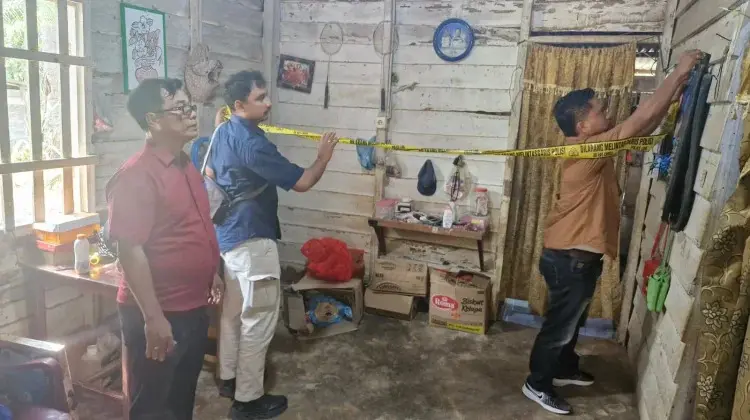 Dendam Sering Bertengkar Sama Ibunya, Remaja di Bengkalis Gorok Leher Ayah Kandung Hingga Putus