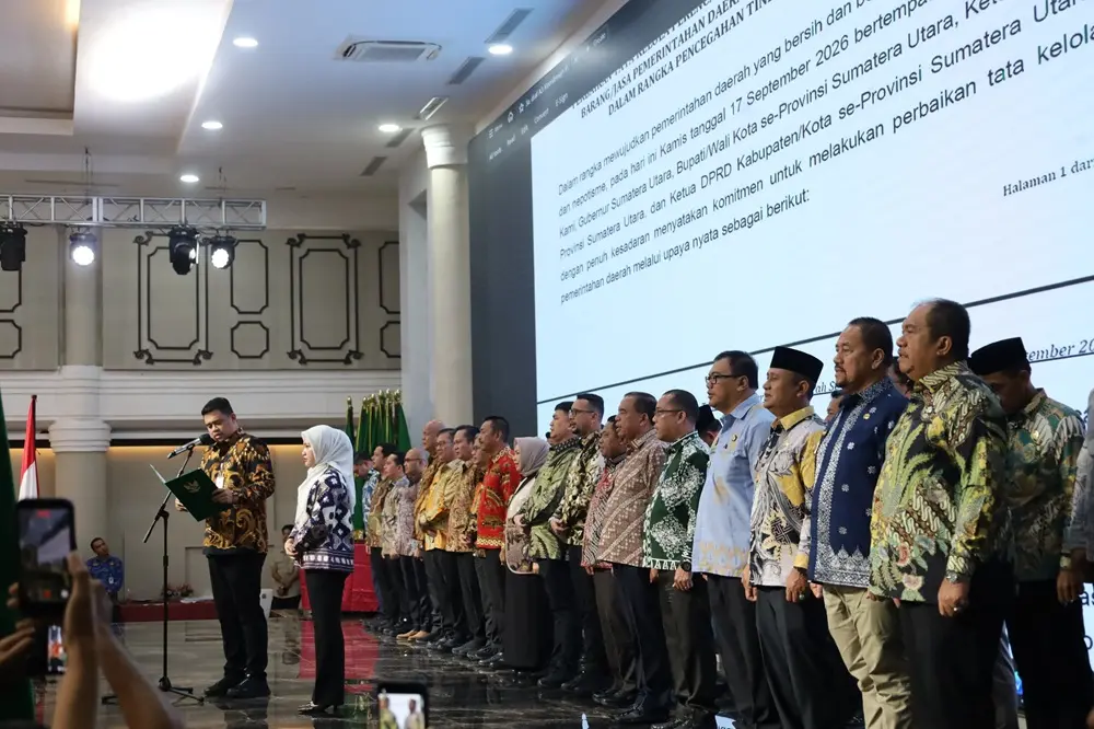 Di Depan KPK dan Wamendagri, Bupati Asahan Taufik Zainal Abidin Deklarasi Perang Lawan Korupsi!