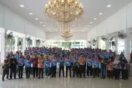 Thumbnail Dilepas Wabup Rianto, 91 Anggota Kwarcab Pramuka Asahan Bertolak ke Jamnas XII 2026