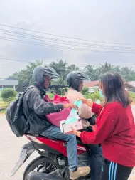 Kualitas Udara Buruk, Dinkes Siak Sudah Bagikan Ribuan Masker Gratis
