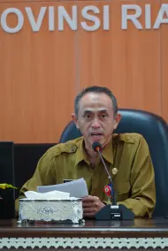 Diskusi Pers Riau, Kadis Kominfotik Supriyadi: Akan Datang Zaman Gila, Kita Harus Eling dan Waspada