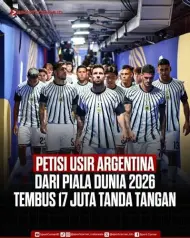 Dituding Anak Emas FIFA, 16 Juta Orang Lebih Teken Petisi Usir Argentina di Piala Dunia 2026