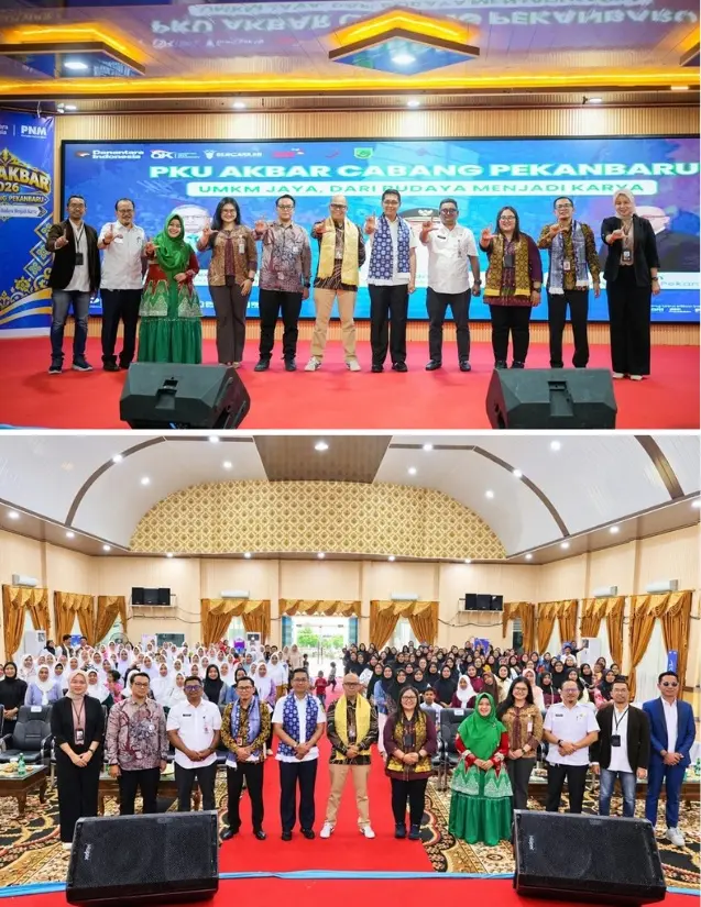 Dorong UMKM Naik Kelas Lewat Budaya Lokal, PNM Cabang Pekanbaru Gelar PKU Akbar di Rohil