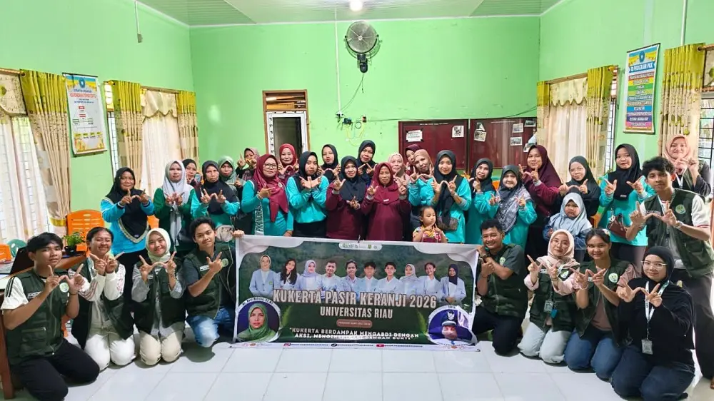 Edukasi Pengelolaan Sampah Organik, Kukerta Unri Luncurkan GASPOL di Pasir Keranji