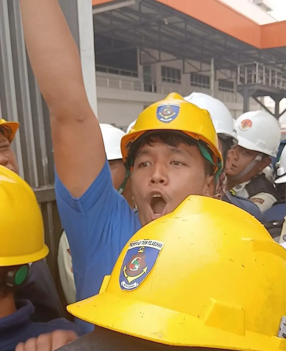 Enam Tahun Mengabdi Dibuang Begitu Saja, Puluhan Buruh SBSI 92 Dumai Menjerit Diadang Masuk PT Agro Murni