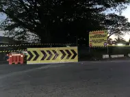 Gawat! Jembatan Danau Bingkuang Kampar Ditutup Akibat Kerusakan Tumpuan