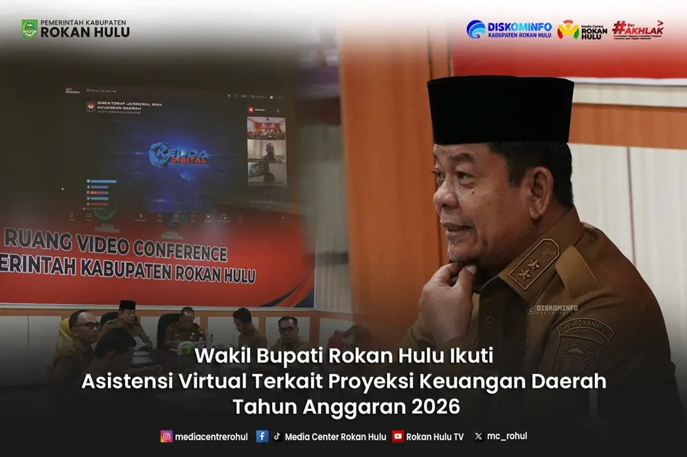 Genjot PAD Lewat Hilirisasi Sawit, Pemkab Rohul Bahas Proyeksi Keuangan TA 2026 Bersama Pusat