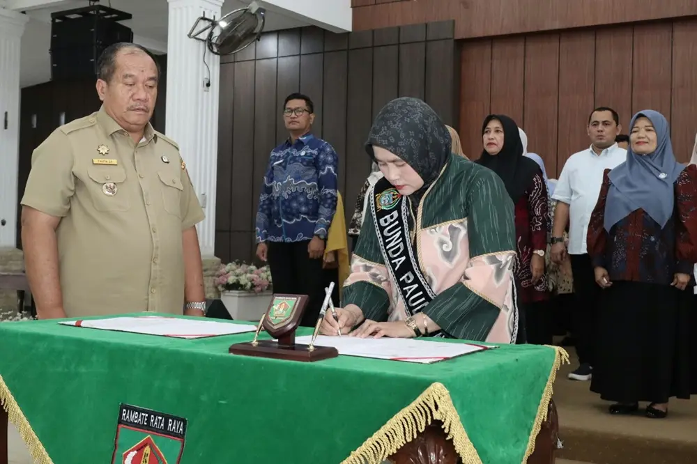 Hadiri Pengukuhan Pokja Bunda PAUD, Bupati Asahan Dorong Pembelajaran Menyenangkan dan Penguatan Fondasi Anak
