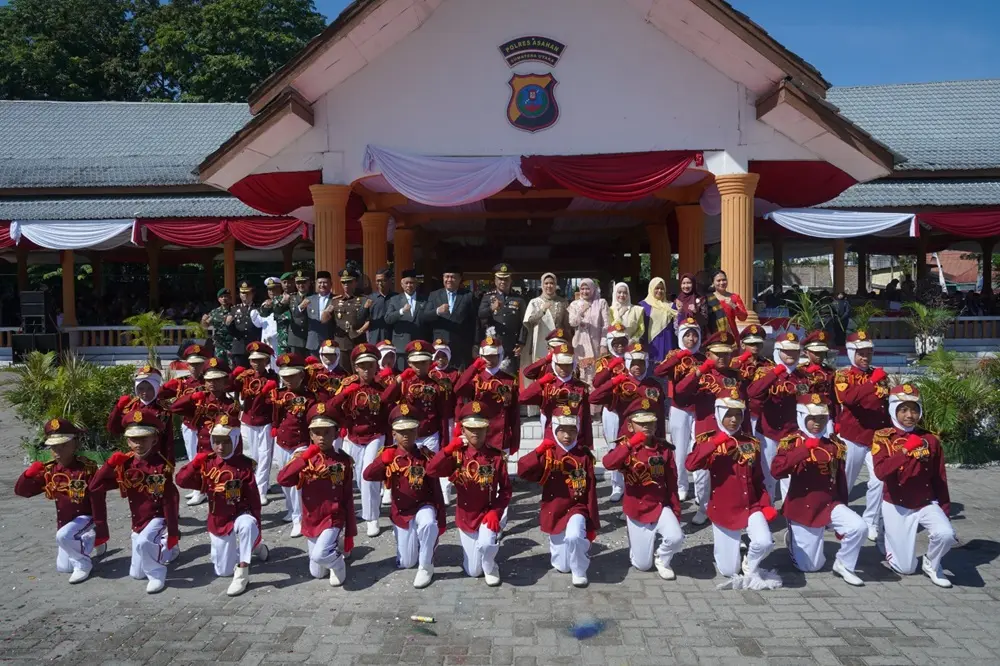 Hadiri Peringatan HUT Bhayangkara ke-80, Bupati Asahan Harap Polri Semakin Presisi