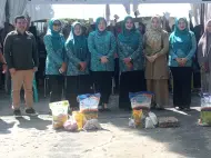 Harga Sembako Merangkak Naik, TP-PKK dan Disperindag Rohul Gelar Pasar Murah