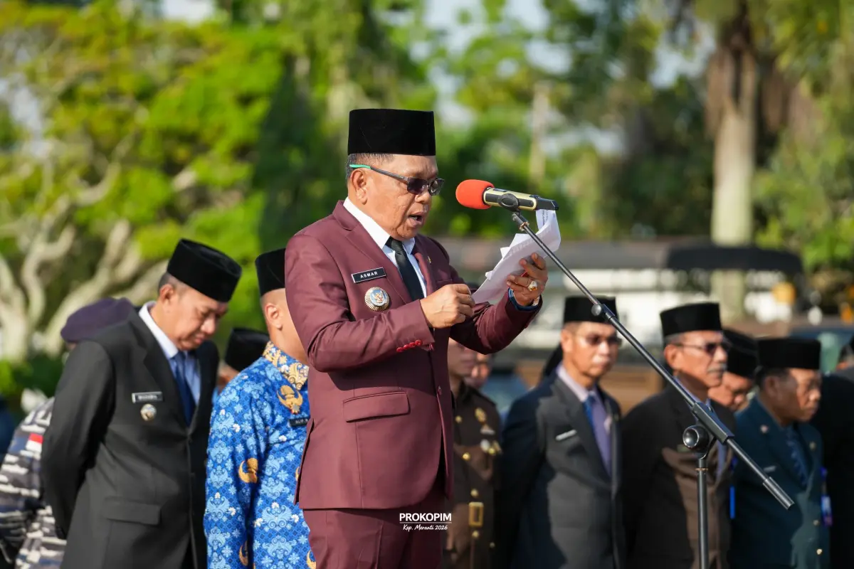 Harkitnas 2026, Bupati Asmar Tekankan Perlindungan Generasi Muda demi Kedaulatan Bangsa