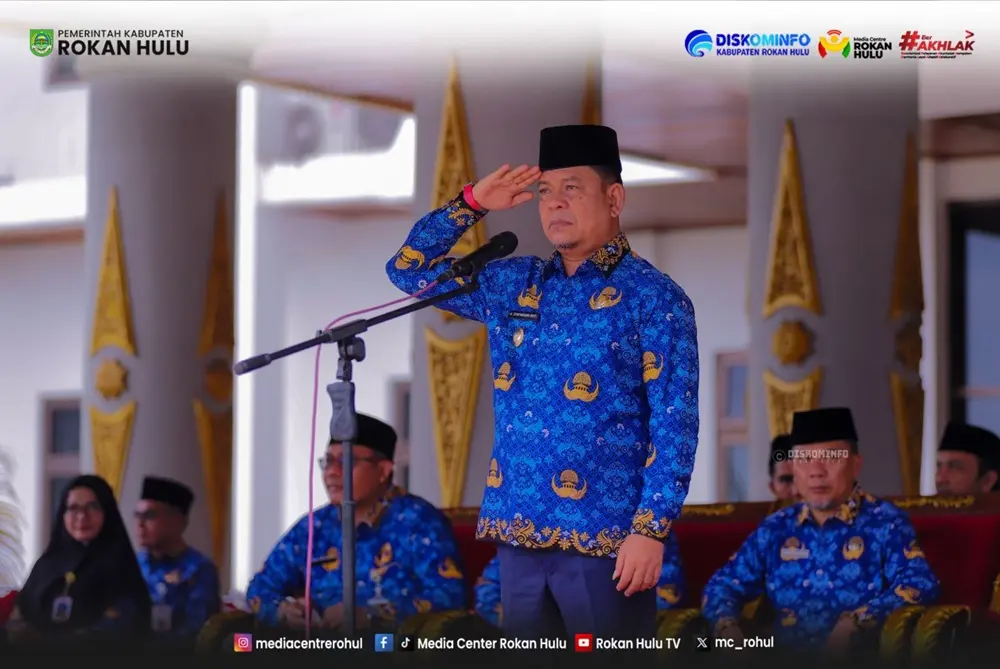 Harkitnas ke-118 di Rohul, Wabup Syafaruddin Poti Suarakan Kedaulatan Digital dan Perlindungan Anak