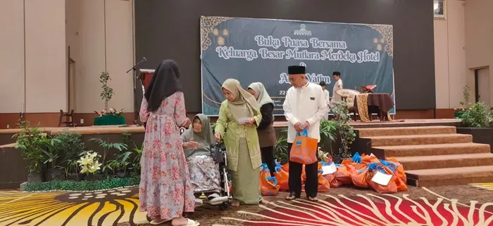 Hotel Mutiara Merdeka Gelar Buka Puasa Ramadan 1447 H Bersama Keluarga Besar dan Santuni Anak Yatim