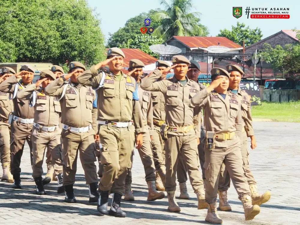 HUT Bhayangkara ke-80 di Polres Asahan, Momentum Satpol PP dan Polri Kuatkan Sinergi Daerah