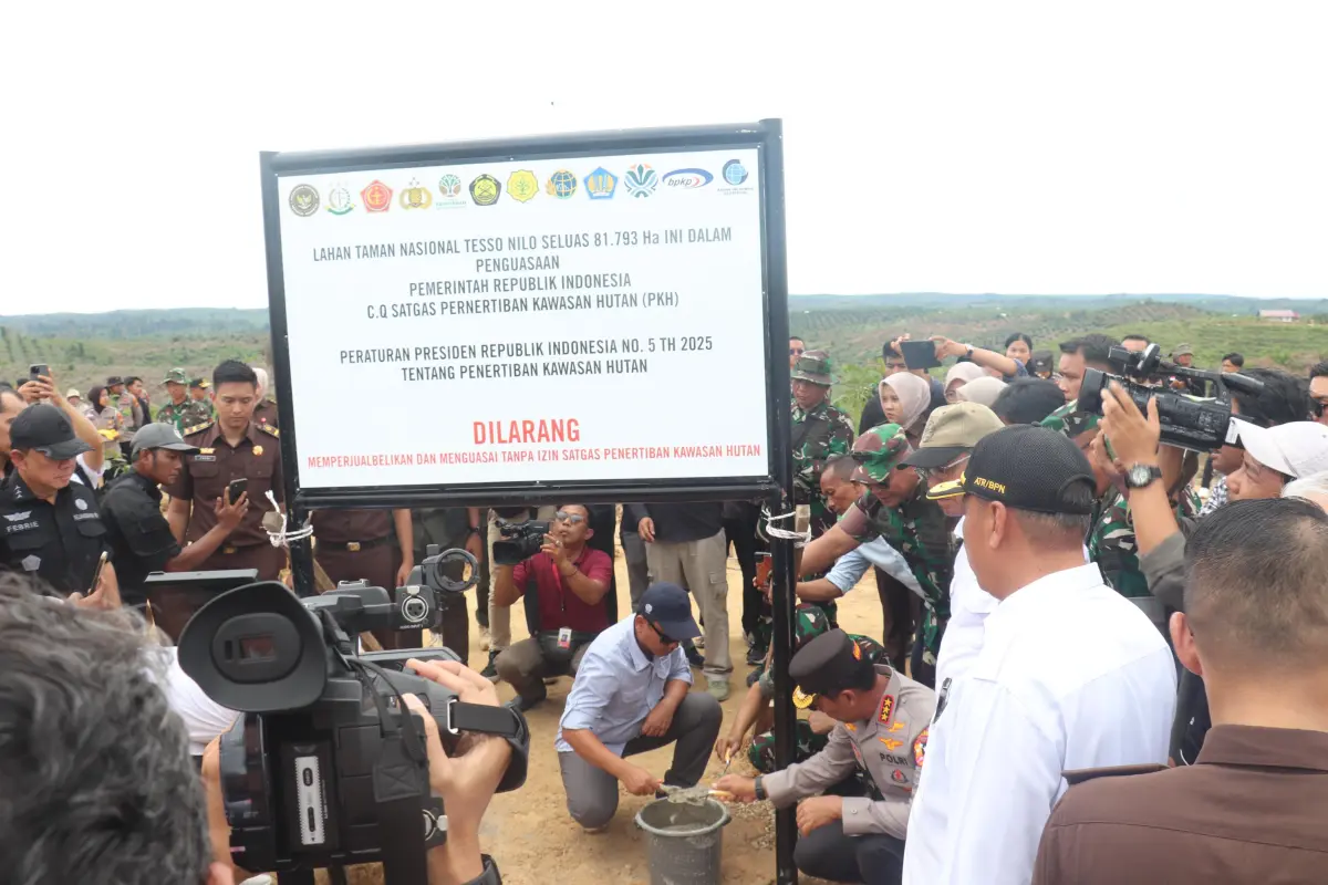 Identitas Warga Tak Boleh Beralamat di TN Tesso Nilo, Bupati Pelalawan Siapkan Pengganti Identitas