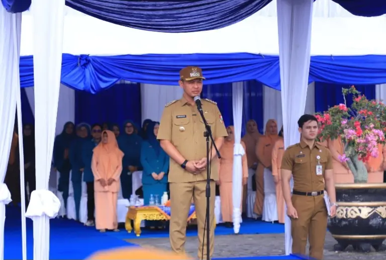 Ingat! Ini Pesan Wali Kota Pekanbaru Saat Pimpin Apel Perdana Pasca Libur Lebaran