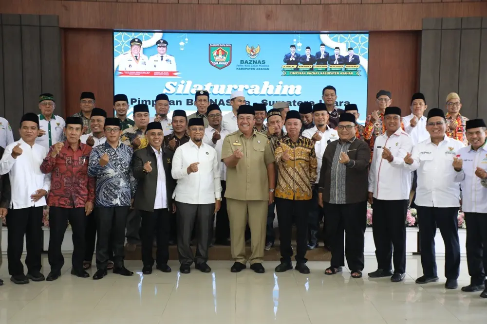 Jadi Tuan Rumah Silaturahmi Baznas se-Sumut, Bupati Asahan Apresiasi Program Beasiswa hingga Santunan Dhuafa
