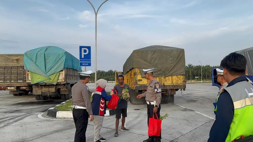 Jelang Arus Mudik, Ditlantas Polda Riau Cek Kesiapan Ruas Tol Pekanbaru–Dumai