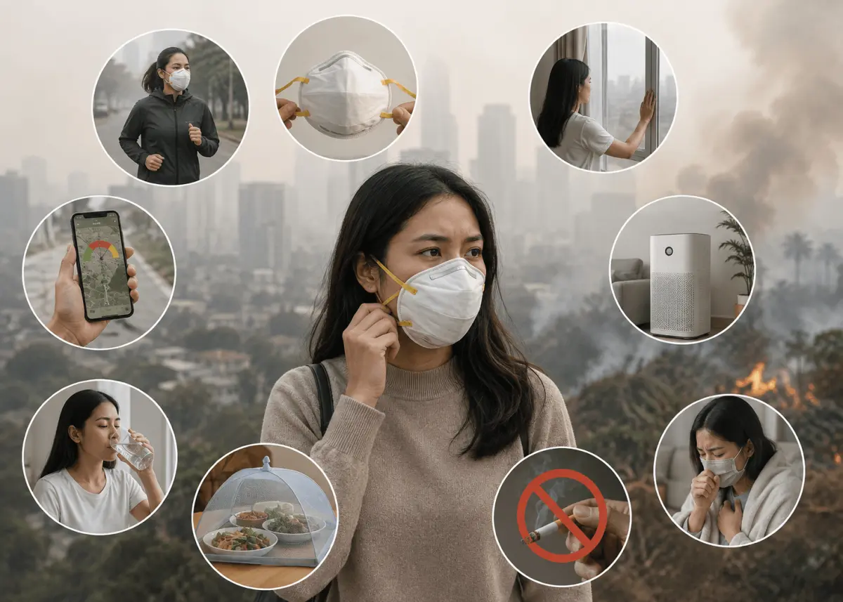 Kabut Asap Jangan Ambil Resiko, Dokter Paru Sarankan Masyarakat Gunakan Masker N95