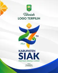 Thumbnail Kalahkan Puluhan Desainer Handal, Karya Pujianto Sabak Auh Resmi Jadi 'Wajah' Hari Jadi Siak ke-27!