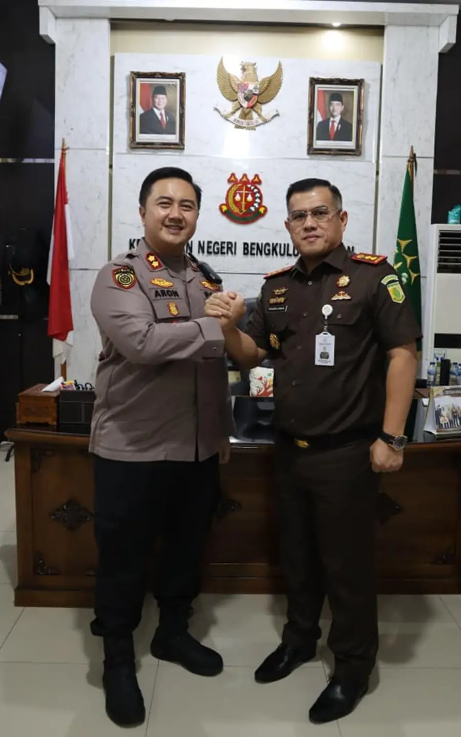 Kapolres Baru Bengkulu Selatan Temui Kajari Chandra Kirana, Ini yang Dibahas