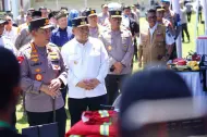 Kapolri Pimpin Apel Penanggulangan Karhutla di SPN Polda Riau
