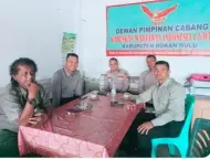 Kasatlantas Polres Rohul AKP Denny Sosialisasi Edukasi Lalulintas Bersama Wartawan di Pasir Pengaraian