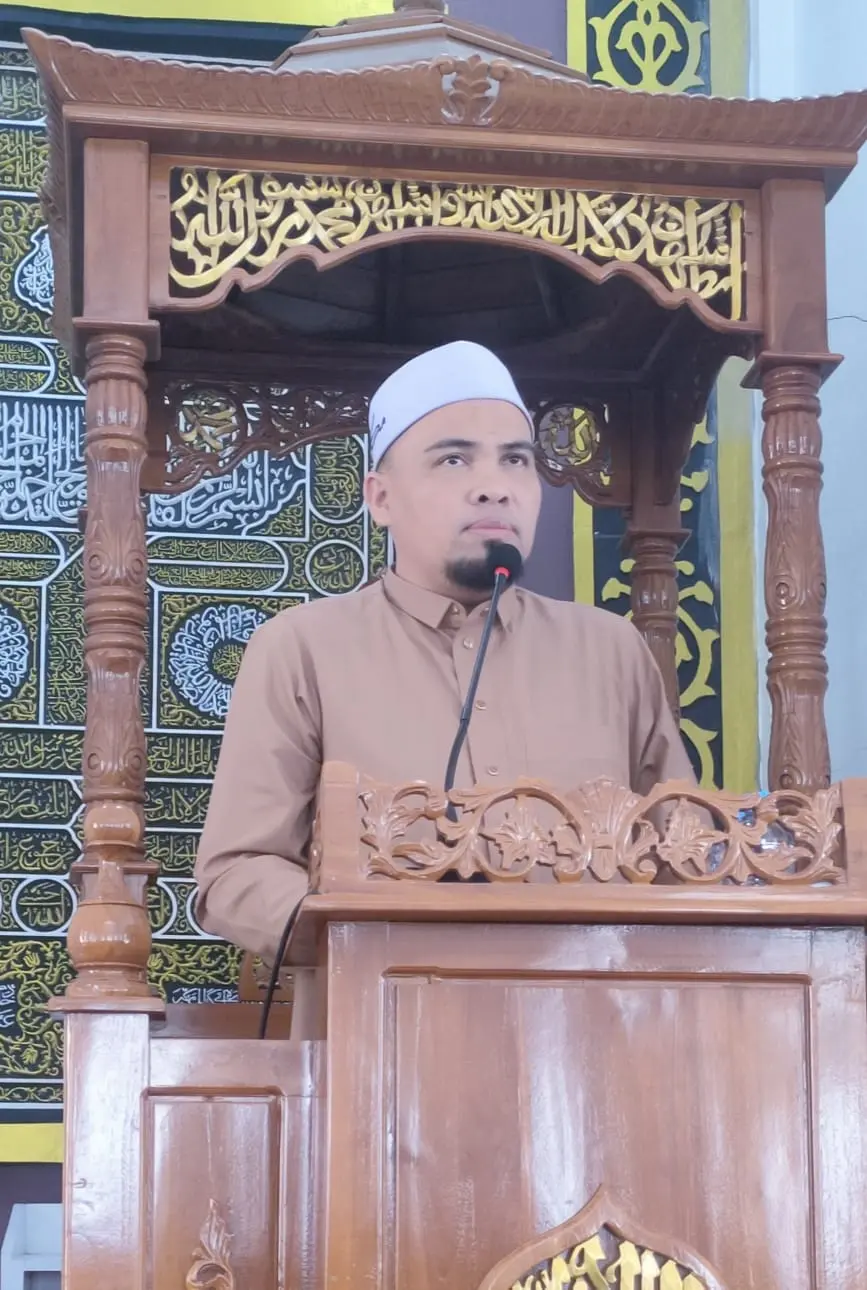 Khutbah Jumat Masjid Al Hidayah, Ketua GSB Riau Bahas Kitab Al Hikam