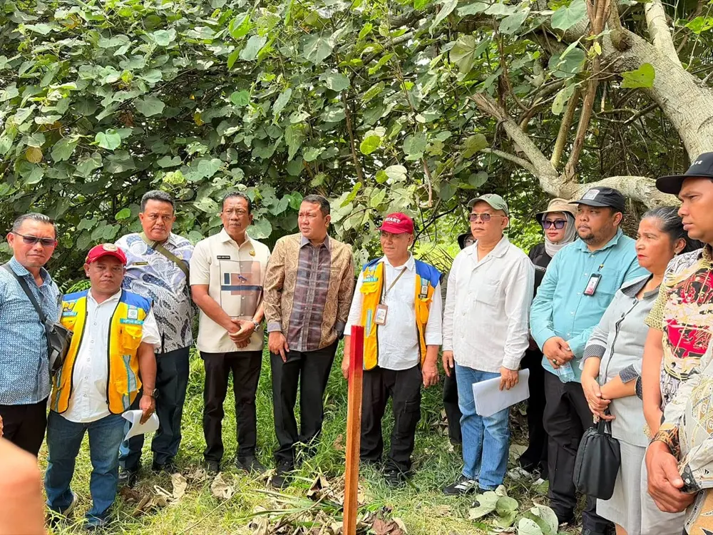 Kolaborasi Selesaikan Kendala Lahan, Pemkab Asahan Bersama Komisi B DPRD Sumut Tinjau Irigasi Bendung Sei Silau