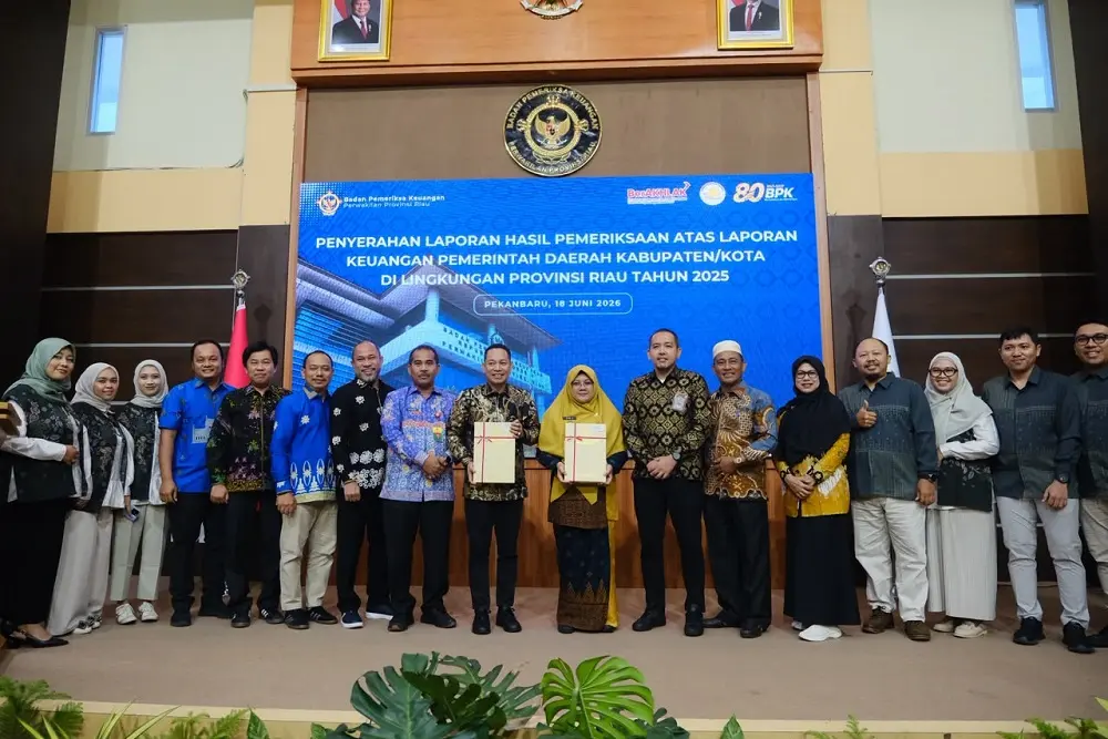 Alhamdulillah,  Siak Raih WTP BPK 15 Kali Berturut-turut