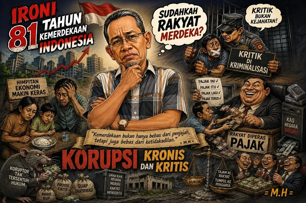 Kontemplasi, Refleksi dan Instrospeksi 81 Tahun Merdeka: Sudahkah Rakyat Benar-benar Merdeka?