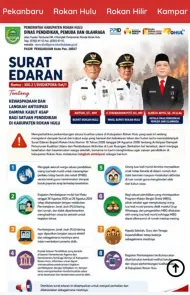 Thumbnail Langit Rohul Dikepung Asap, Disdikpora  Instruksikan Sekolah Daring 26–28 Agustus