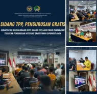 Lapas Pasir Pangaraian Gelar Sidang TPP Bagi 80 Warga Binaan, Layanan Integrasi Ditegaskan Gratis