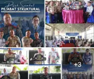 Lapas Pasir Pengaraian Gelar Pisah Sambut Pejabat Struktural