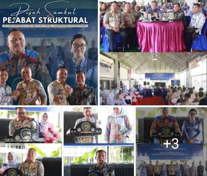 Lapas Pasir Pengaraian Gelar Pisah Sambut Pejabat Struktural