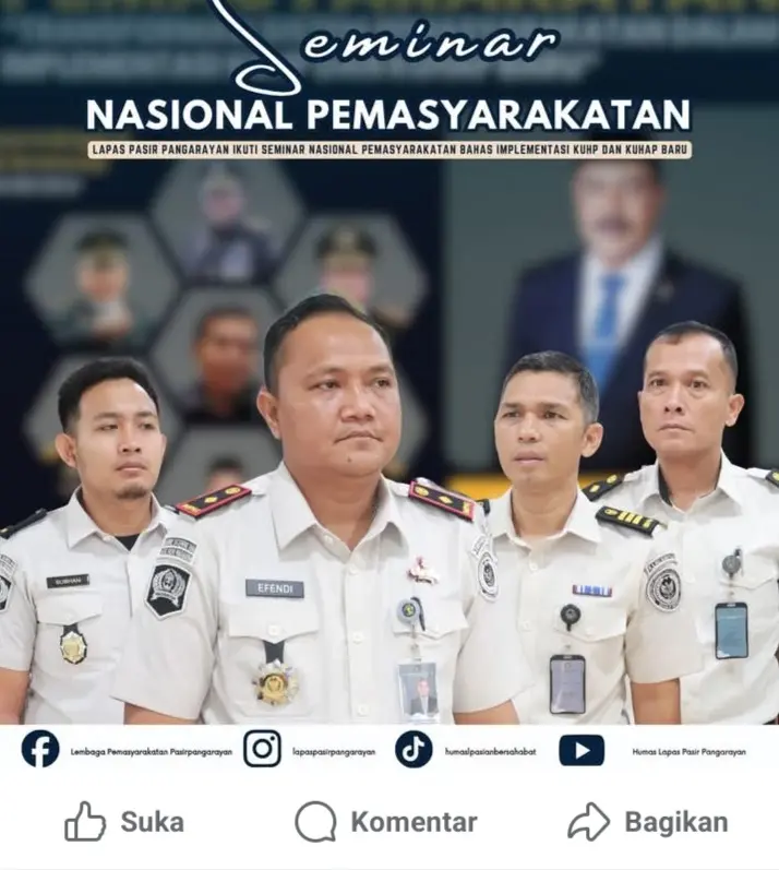 Lapas Pasir Pengaraian Matangkan Kesiapan Implementasi KUHP dan KUHAP Baru