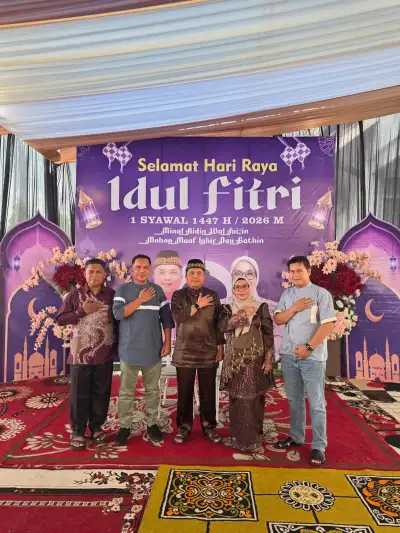 Lebaran Idul Fitri, Perwakilan KBKK Batam Hadiri Open House Wabup Kampar: Momentum Silaturahmi dan Persahabatan
