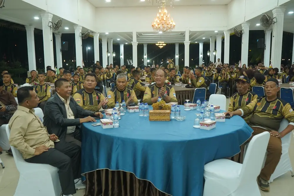 Lepas 115 Penggalang ke Sibolangit, Bupati Taufik Zainal Abidin Harap Pramuka Asahan Serap Ilmu Kepemimpinan