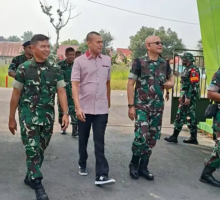 Mabes TNI Turun Langsung ke Bonai Darussalam, Perkuat Sinergi Cegah Karhutla Sejak Dini
