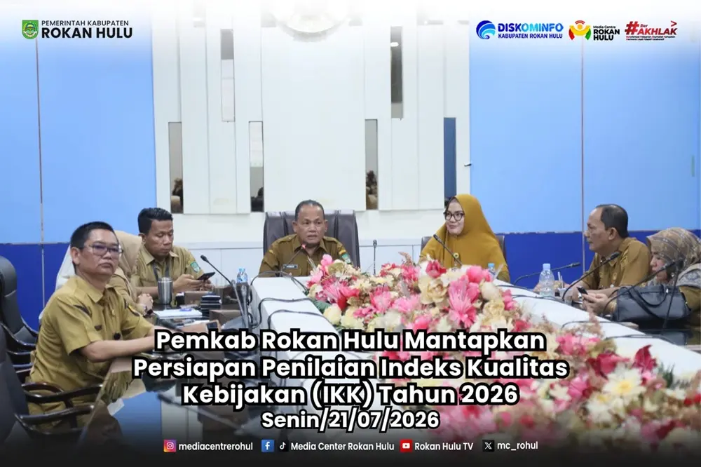 Mantapkan IKK 2026, Pemkab Rohul Seleksi Ketat Perbup MPP dan JKN untuk LAN